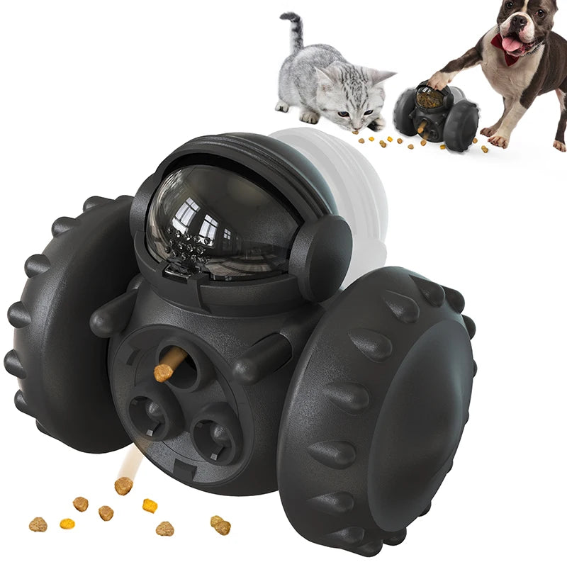 Interactive Dog Treat Leaking Toy - IQ Training Feeder for Small & Large Dogs