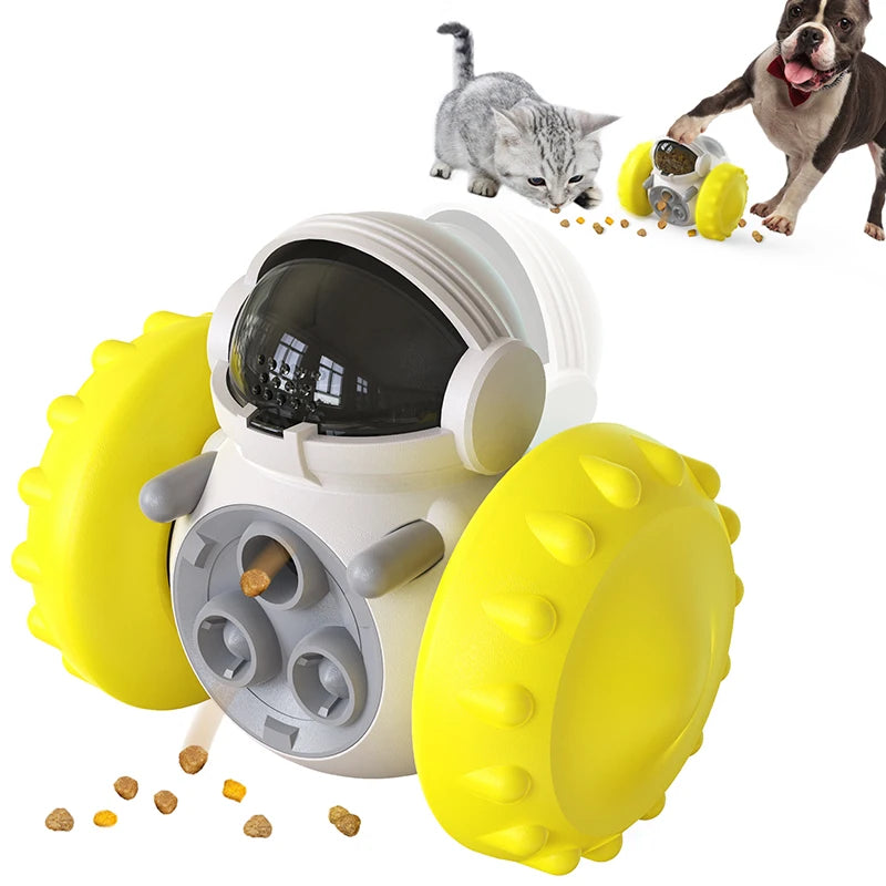 Interactive Dog Treat Leaking Toy - IQ Training Feeder for Small & Large Dogs