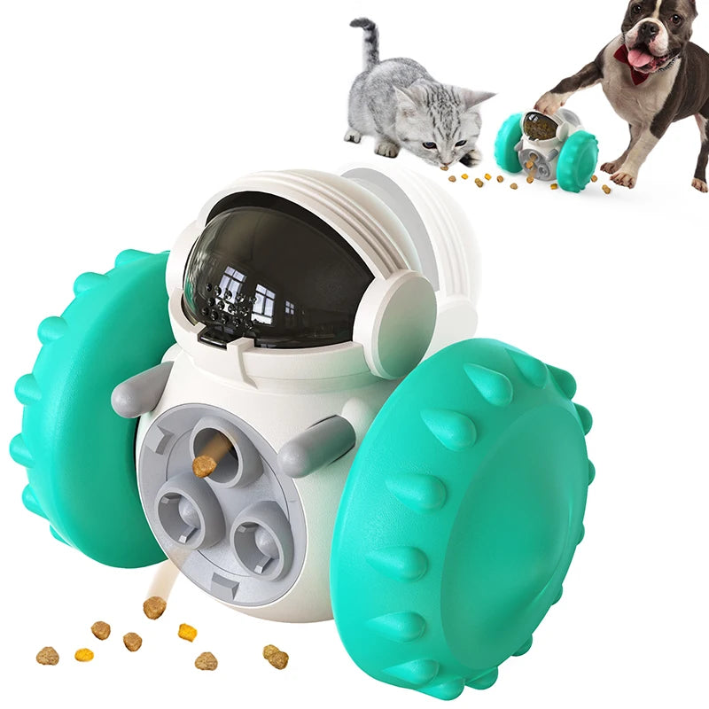 Interactive Dog Treat Leaking Toy - IQ Training Feeder for Small & Large Dogs