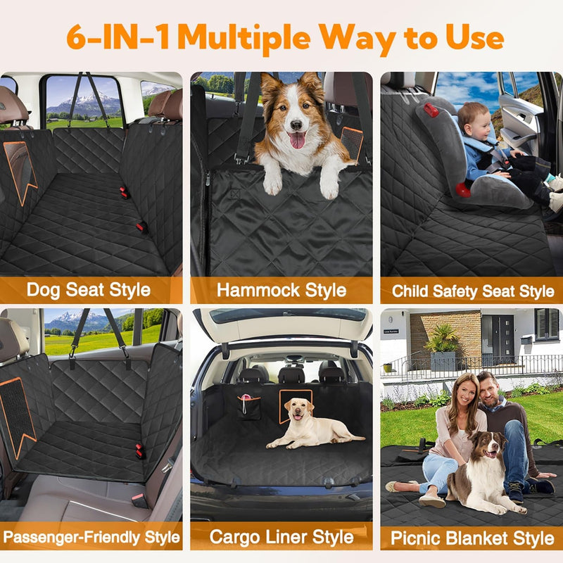 Heavy Duty Waterproof Hammock Dog Seat Cover