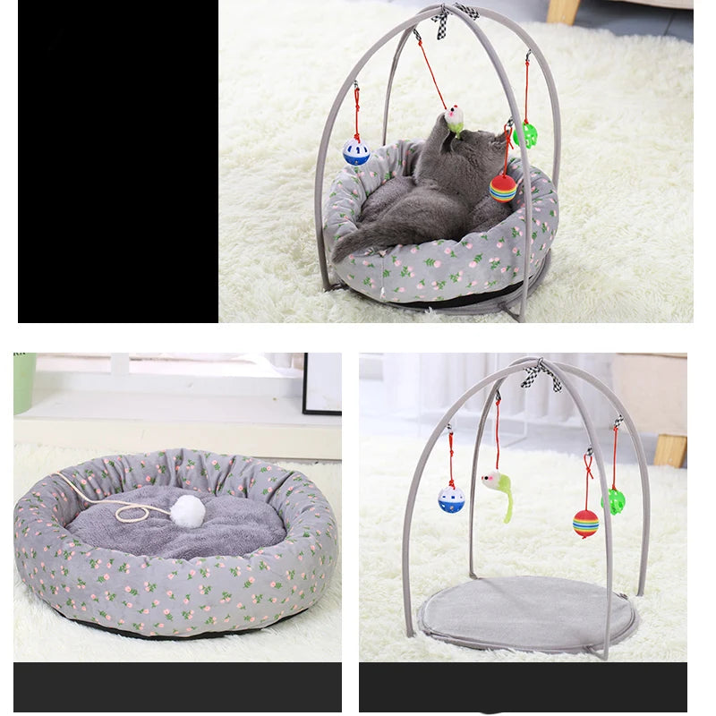 New Hammock Cats Products for Pet Niche Pour Chat Panier Accessories for Kitten Hanging Bed Kattenmand Dog Beds for Small Dogs