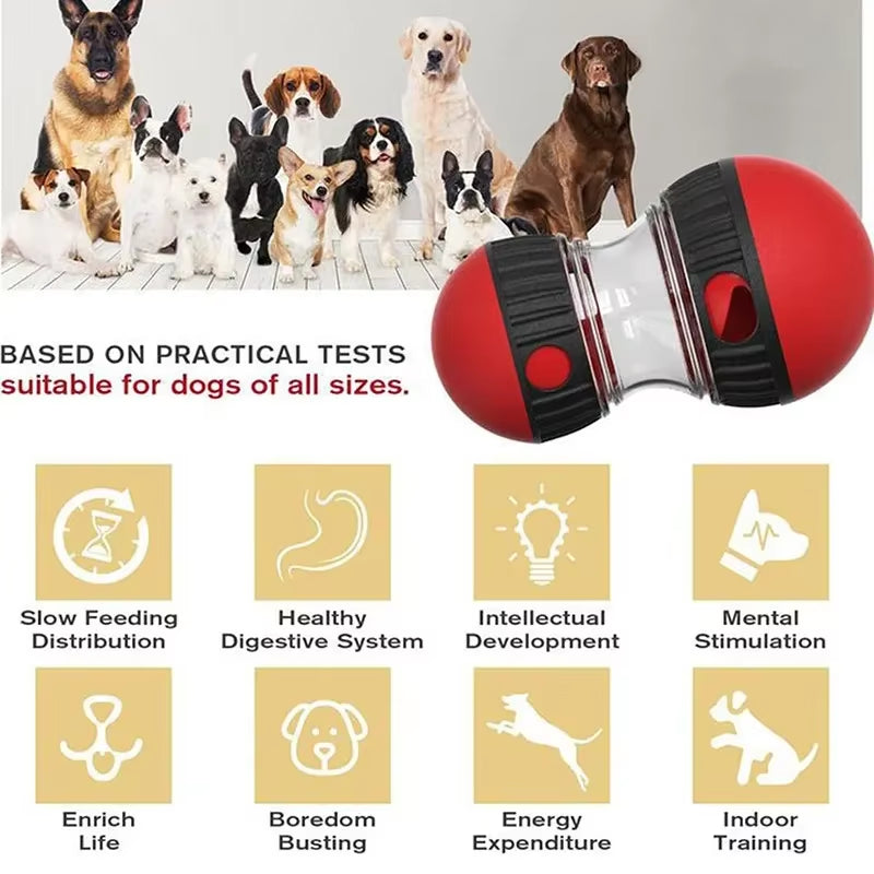 Interactive Food Dispensing Ball Toy for Dogs - Intelligence Training