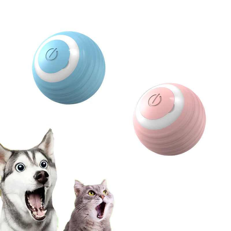 Cat Interactive Ball Smart Pet Cat Toys Indoor Automatic Rolling Magic Ball Electronic Interactive Cat Toy Cat Game Accessories